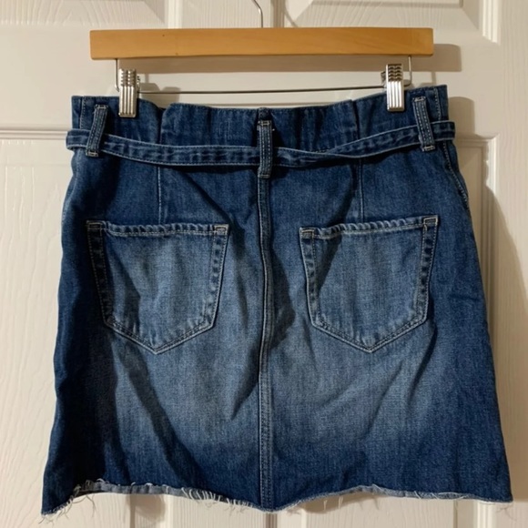 Hollister Co. Tie Up Denim Skirt Size 5 - Picture 3 of 5